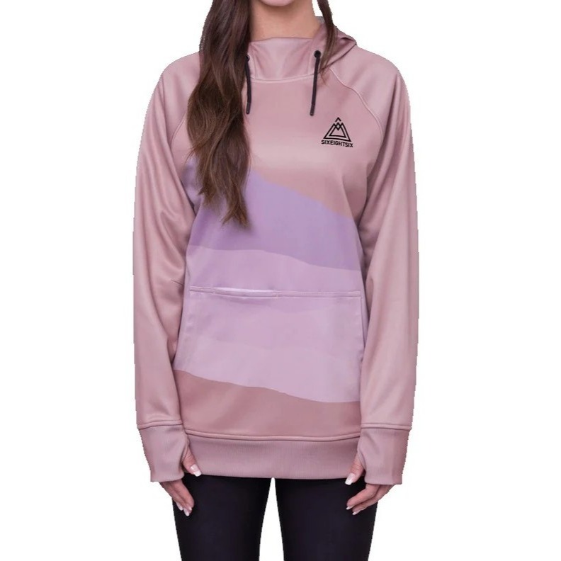 全新正品 686 Bonded Fleece Pullover Hoodie 刷毛 保暖中層 女款-規格圖5