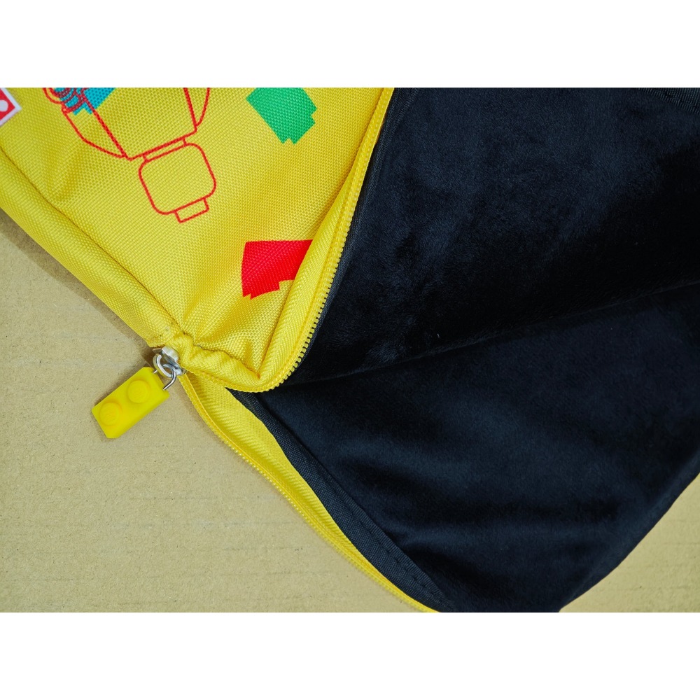 LEGO 樂高 全新 黃色 積木 印刷 筆電包 電腦包 手提包-細節圖2