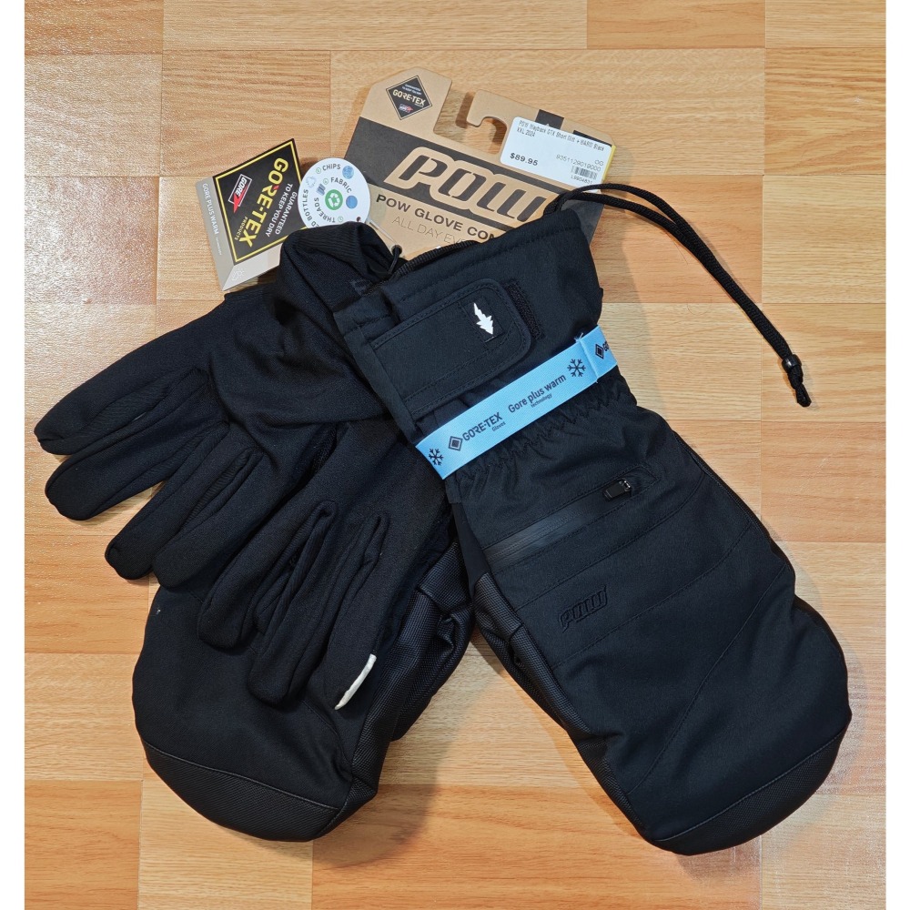 全新正品 POW Gloves GORE-TEX Mittens 防水 滑雪 手套-細節圖3