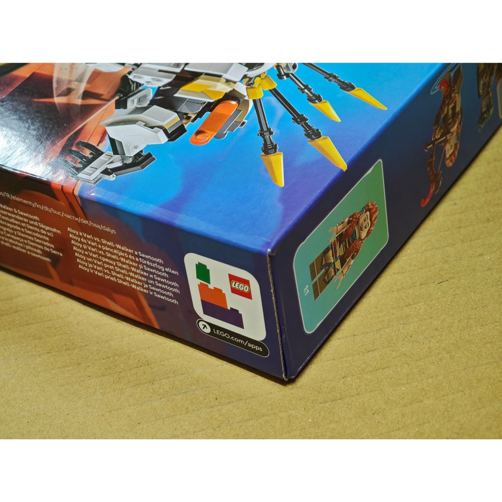 LEGO 樂高 地平線 亞蘿伊與華爾大戰殼行者和鋸齒獸 77037 全新未拆 雙北面交-細節圖4