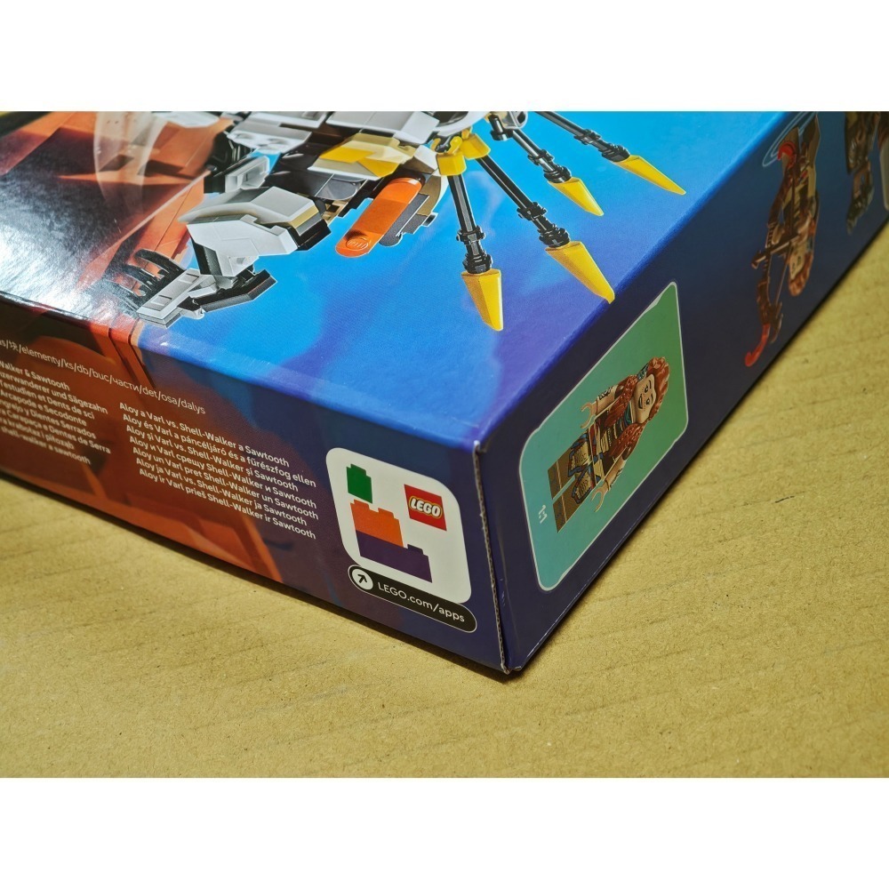 LEGO 樂高 地平線 亞蘿伊與華爾大戰殼行者和鋸齒獸 77037 全新未拆 雙北面交-細節圖4