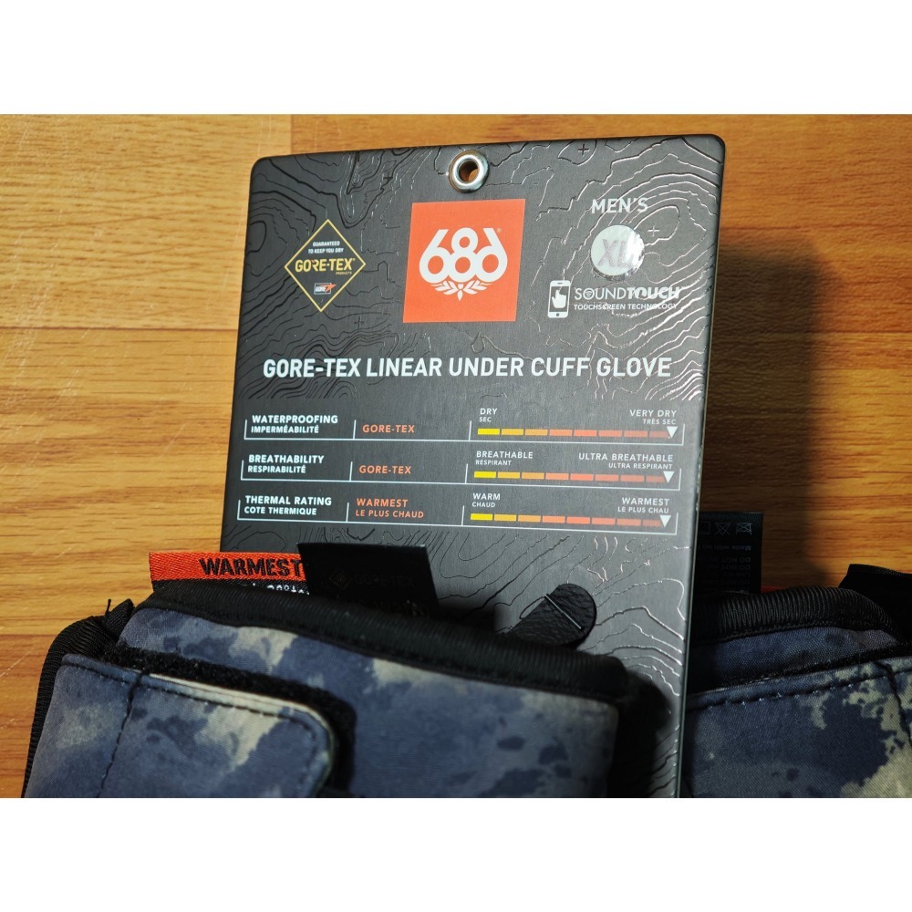 全新正品 686 GORE-TEX Gloves 防水 滑雪 手套-細節圖3
