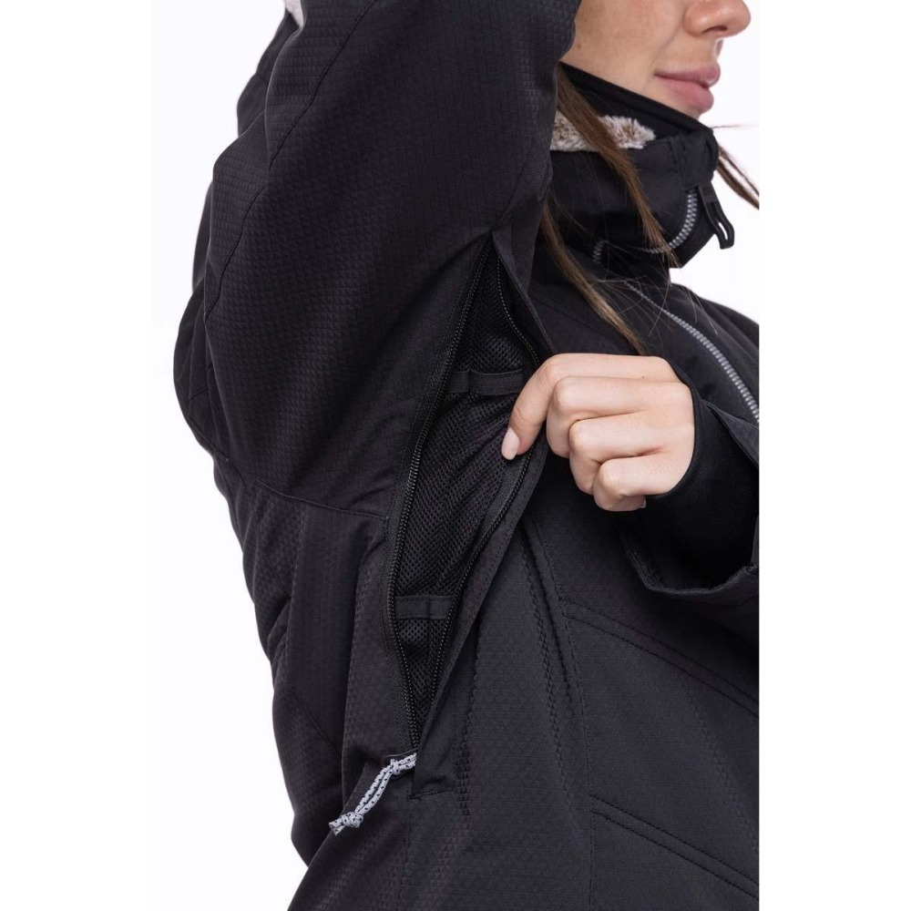 全新正品 686 滑雪 外套 雪衣 滑雪外套 (黑色)-細節圖3