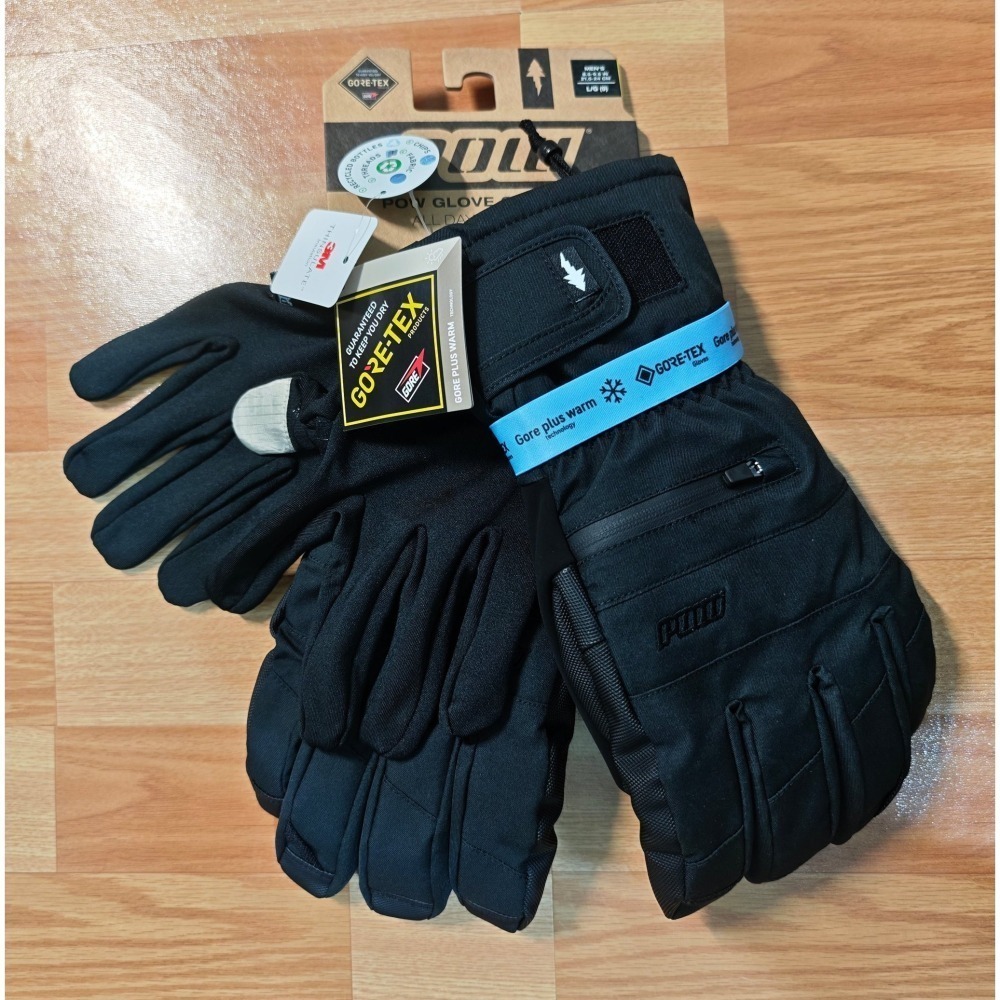 全新正品 POW GORE-TEX Gloves 防水 滑雪 手套-細節圖3