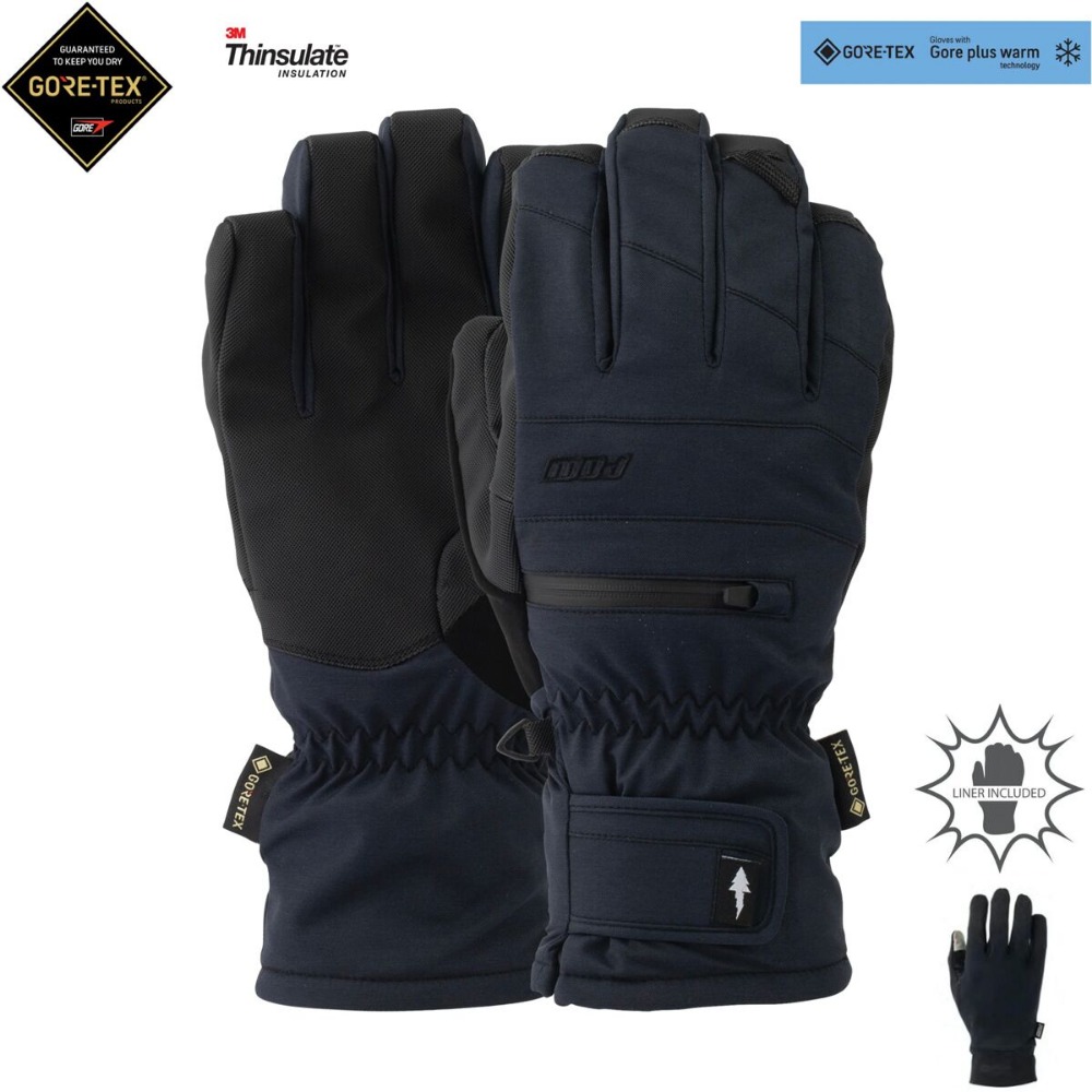 全新正品 POW GORE-TEX Gloves 防水 滑雪 手套-規格圖5