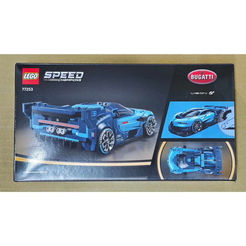 LEGO 樂高 極速賽車系列 Bugatti Vision GT 77253 全新未拆 雙北面交-細節圖4