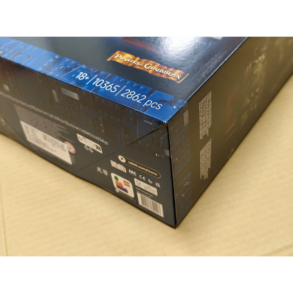 LEGO 樂高 黑珍珠 史傑克船長的海盜船 10365 全新未拆 雙北面交-細節圖5