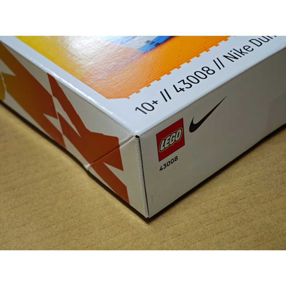 LEGO 樂高 Nike Dunk 北卡藍 籃球人 43008 全新未拆 雙北面交-細節圖2