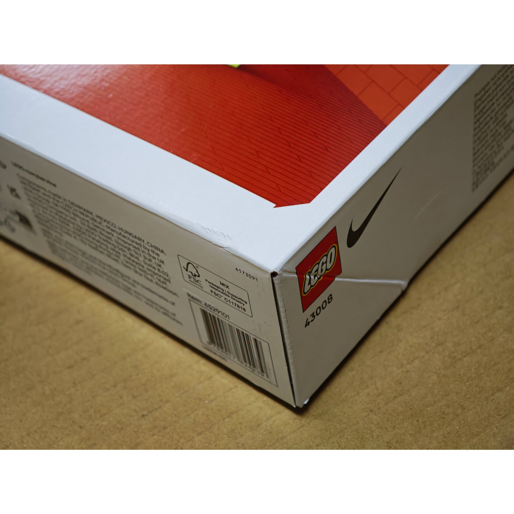 LEGO 樂高 Nike Dunk 北卡藍 籃球人 43008 全新未拆 雙北面交-細節圖5