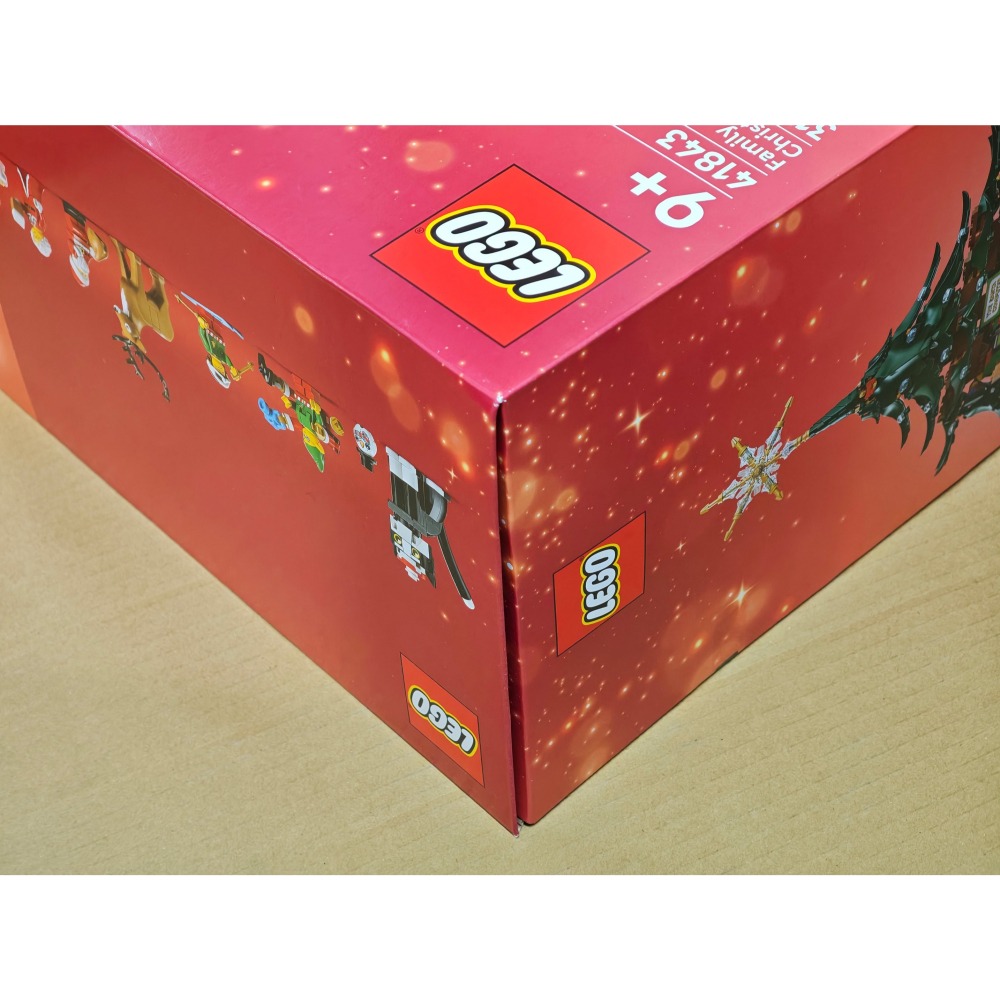 LEGO 樂高 家庭 聖誕樹 擺飾 Christmas Tree 41843全新未拆 雙北面交-細節圖3