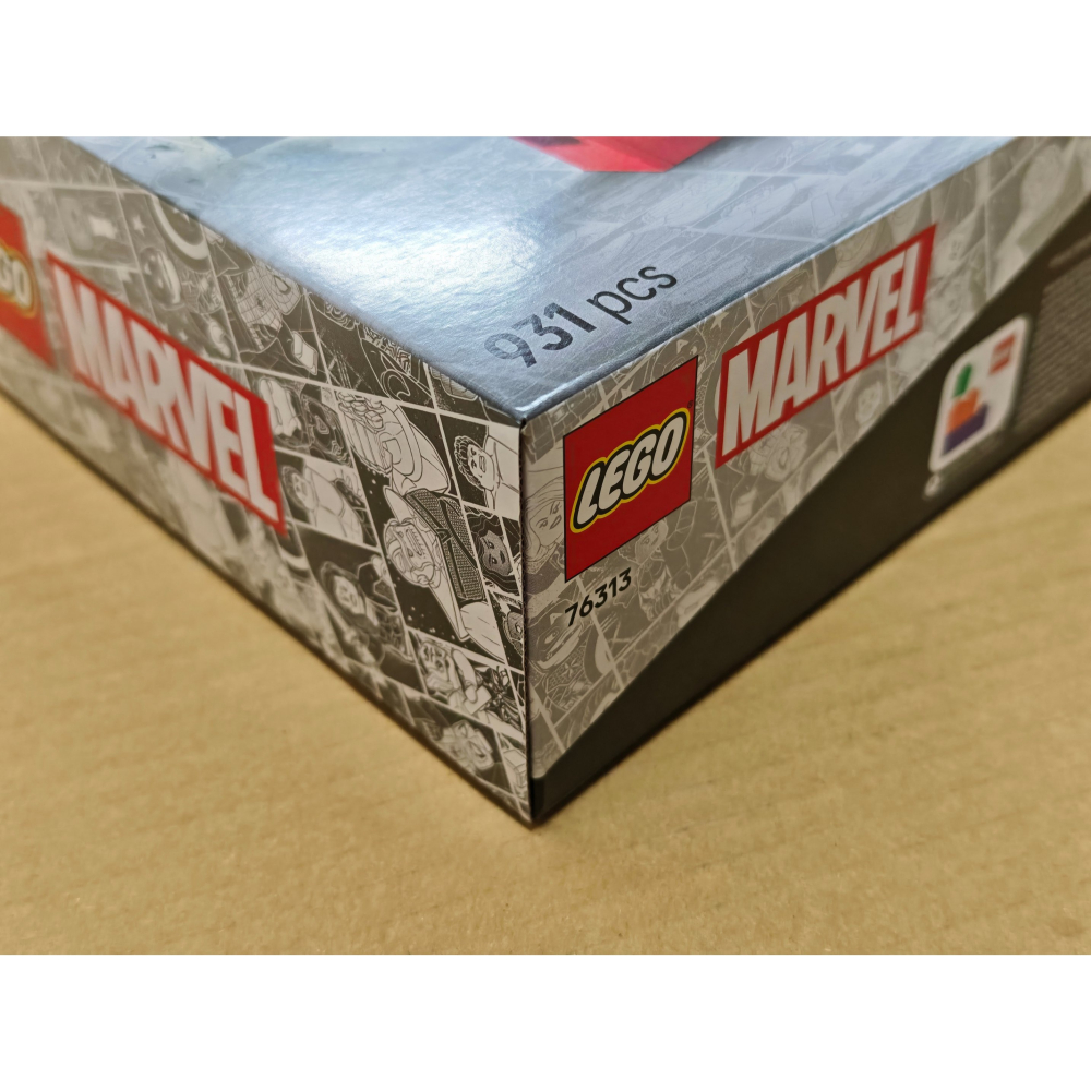 LEGO 樂高 漫威 漫威人偶標誌盒 76313 全新未拆 雙北面交-細節圖2