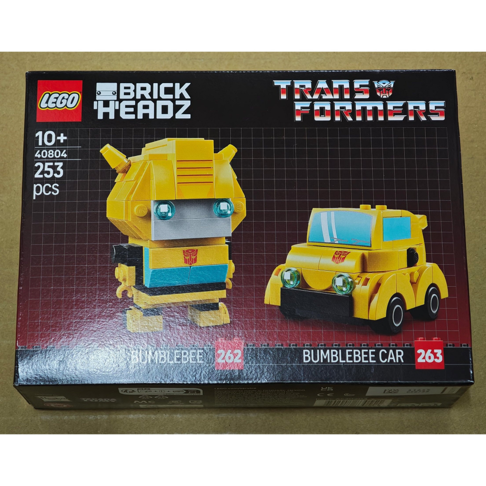 LEGO 樂高 大頭系列 大黃蜂 40804 全新未拆 雙北面交-細節圖2