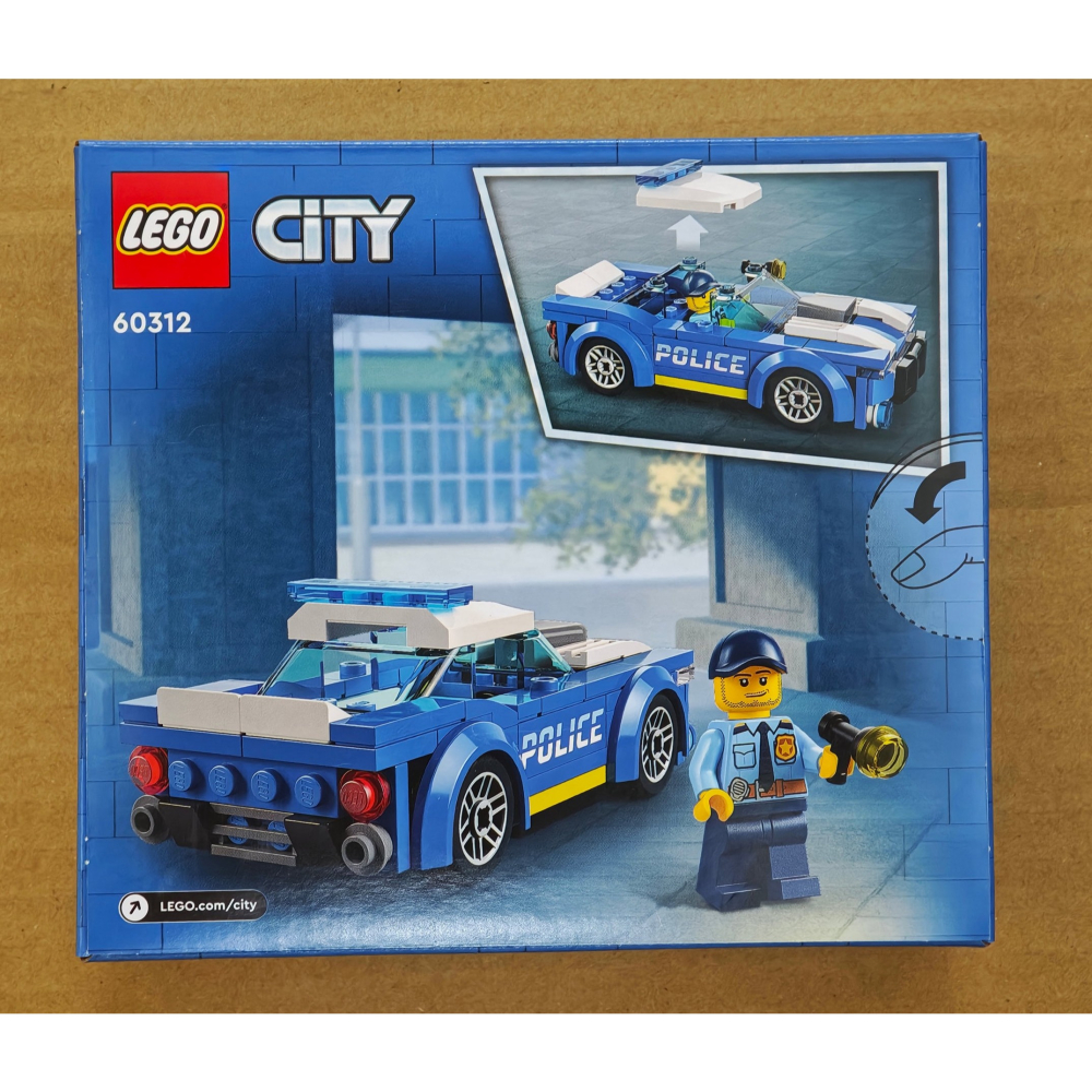 LEGO 樂高 City 城市警車 60312 全新未拆 雙北面交-細節圖2