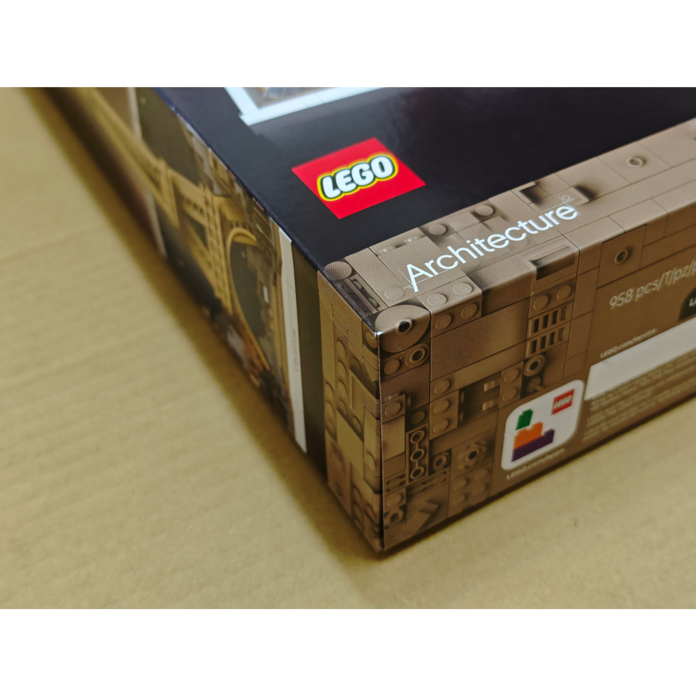 LEGO 樂高 建築 巴黎 愛之城 21064 全新未拆 雙北面交-細節圖2