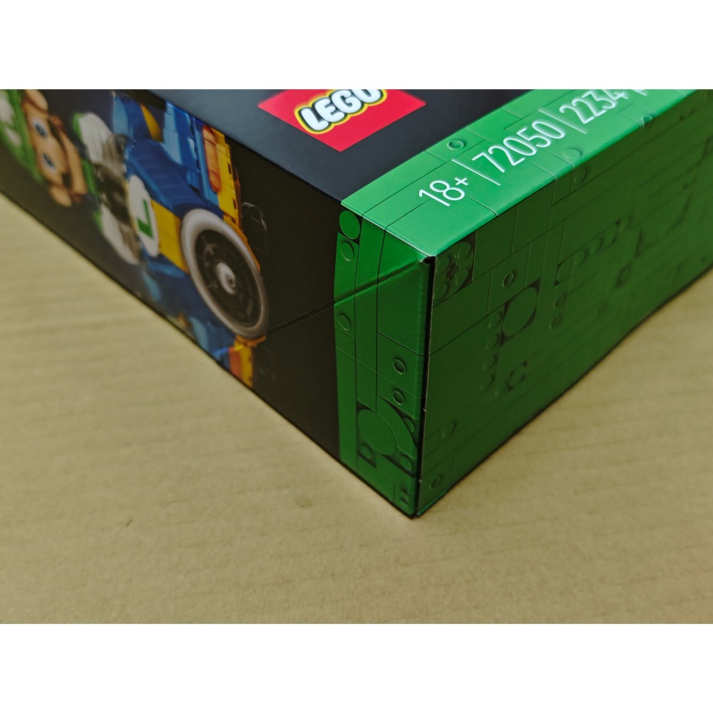 LEGO 樂高 Mario 超級瑪利歐賽車 路易吉 ＆ G力量 72050 全新未拆 雙北面交-細節圖2