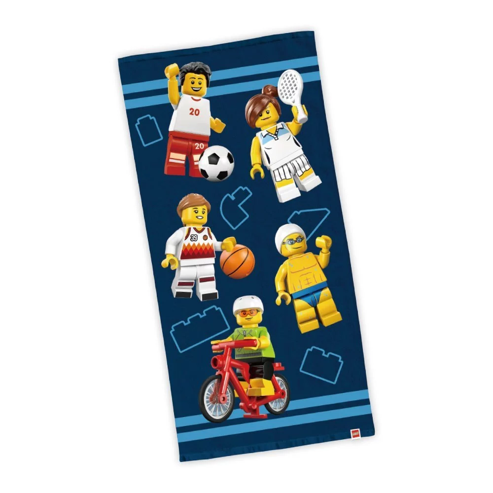 LEGO 樂高 運動 毛巾 全新未拆-細節圖2