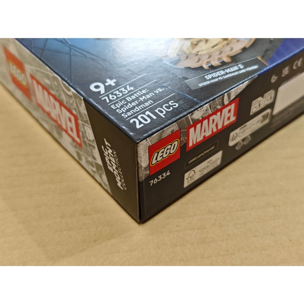 LEGO 樂高 Marvel 史詩級對決 蜘蛛人 vs. 沙人 76334 全新未拆 雙北面交-細節圖2