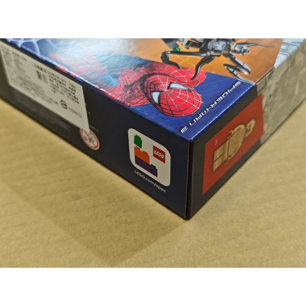 LEGO 樂高 Marvel 史詩級對決 蜘蛛人 vs. 沙人 76334 全新未拆 雙北面交-細節圖4