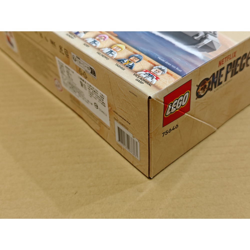 LEGO 樂高 ONE PIECE 卡普的海軍戰艦 75646 全新未拆 雙北面交-細節圖5