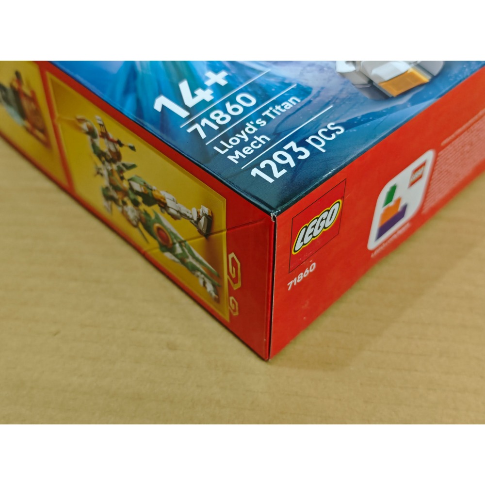 LEGO 樂高 旋風忍者 勞埃德的鈦機械人 15 週年紀念版 71860 全新未拆 雙北面交-細節圖2
