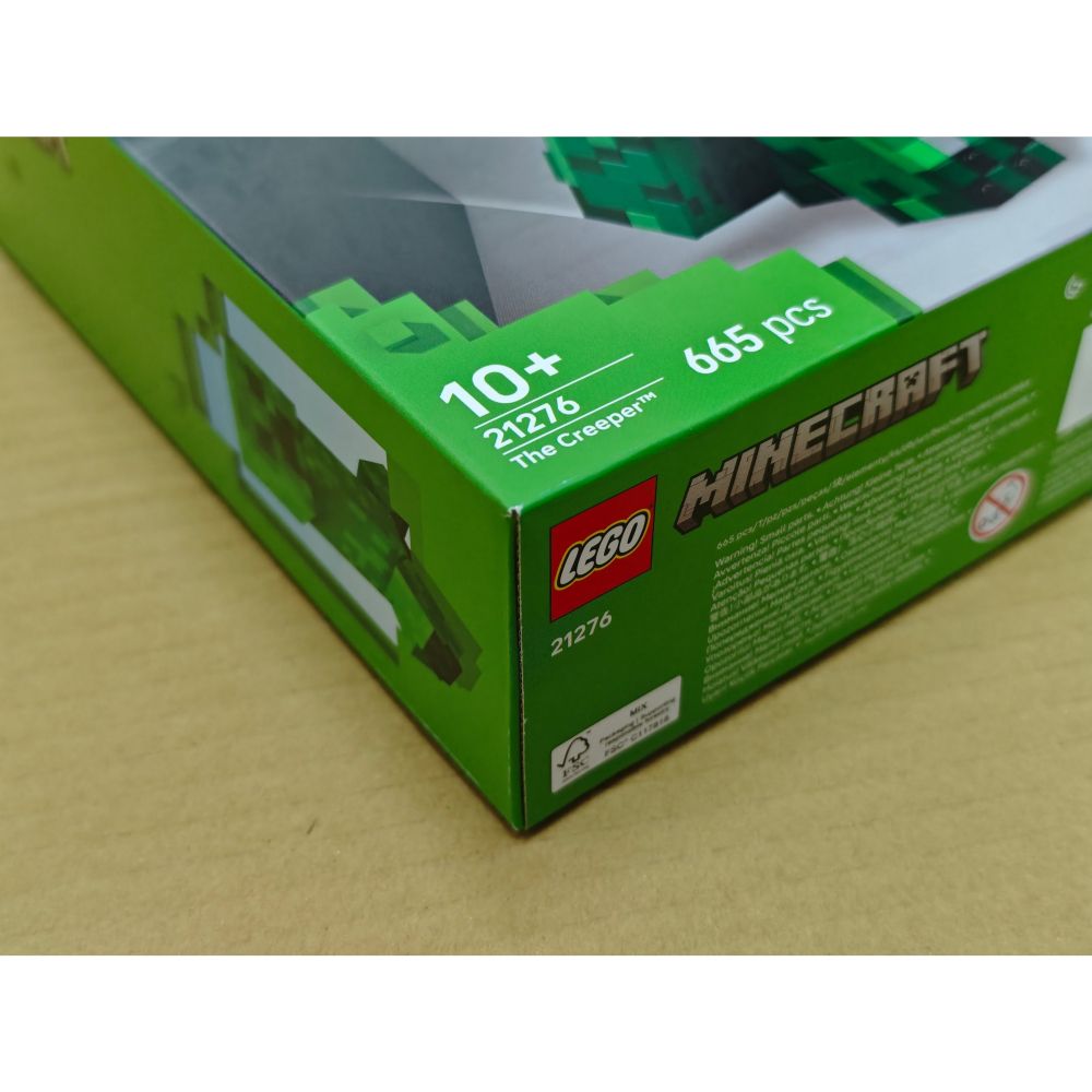 LEGO 樂高 Minecraft 苦力怕 創世神 21276 全新未拆 雙北面交-細節圖2