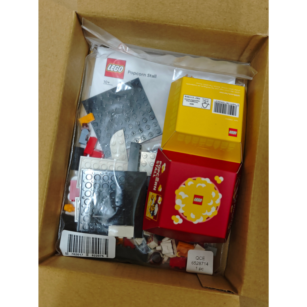 LEGO 樂高 歡樂食刻 香脆爆米花攤  全新未拆 雙北面交-細節圖2