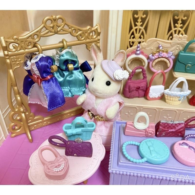 《森入其境》森林家族 時尚服飾店 城鎮服裝店 包包 配件 散件-細節圖2