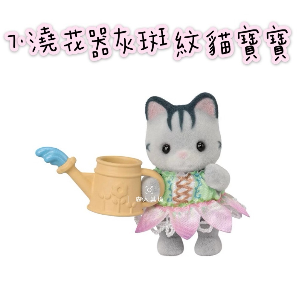 7.澆花器灰斑紋貓寶寶