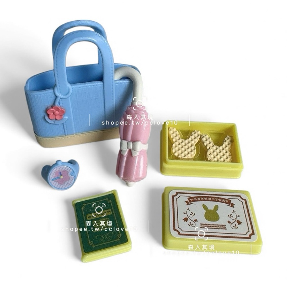 森林家族 哈士奇哥哥姐姐協力車 哈士奇 復活節瑪格麗特兔彩蛋組 木炭貓 黑白貓 甜蜜 蛋糕 派對 套裝 白兔媽媽旅行組-規格圖8