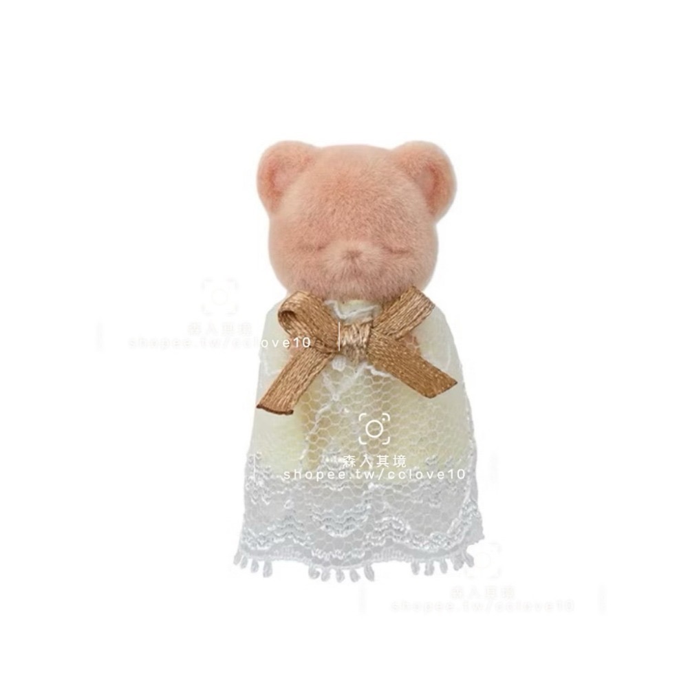 森林家族 拆售 遊戲嬰兒床 滑梯三層床 三胞胎推車 牛奶兔 三胞胎照顧組 浴室套裝 可可兔 照顧組 寶寶餐椅 餅乾熊寶寶-規格圖5