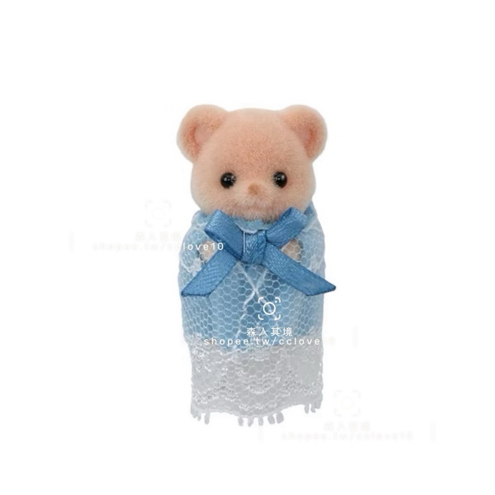 餅乾熊嬰兒-藍衣