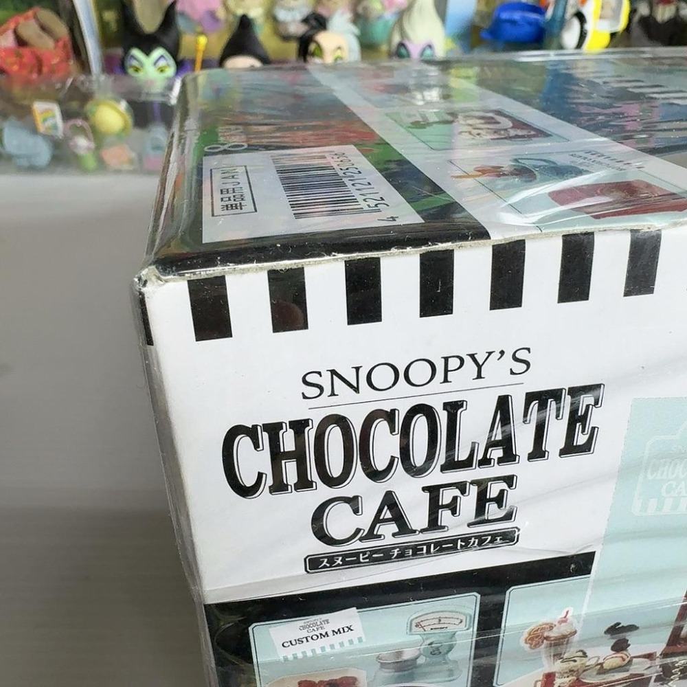 全新 台灣 現貨 rement  史努比巧克力咖啡廳 一中盒-細節圖4