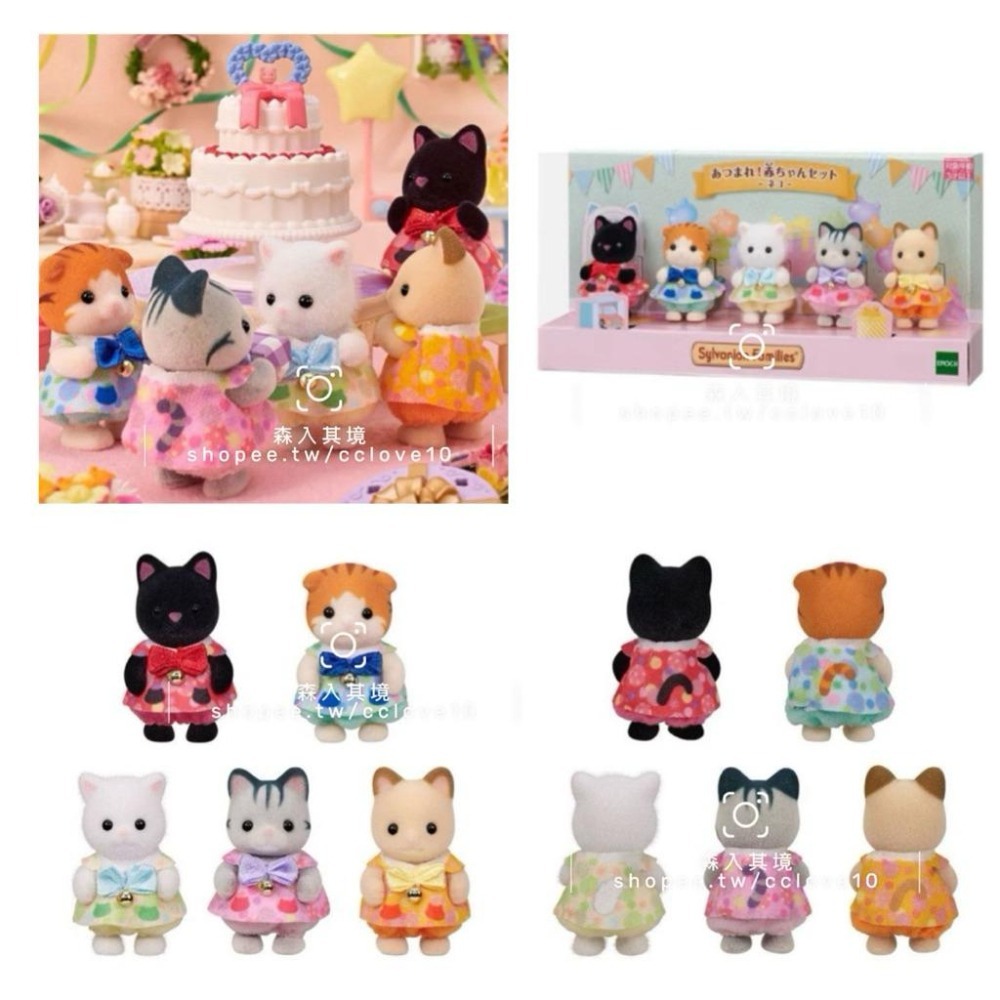 森林家族 拆售 草莓寶寶 蜜蜂寶寶 精靈森林寶寶仙子裝組 馬戲團 童話故事 獨角獸 噴火龍 小火龍 廚師 寶寶 熱狗貓咪-細節圖7