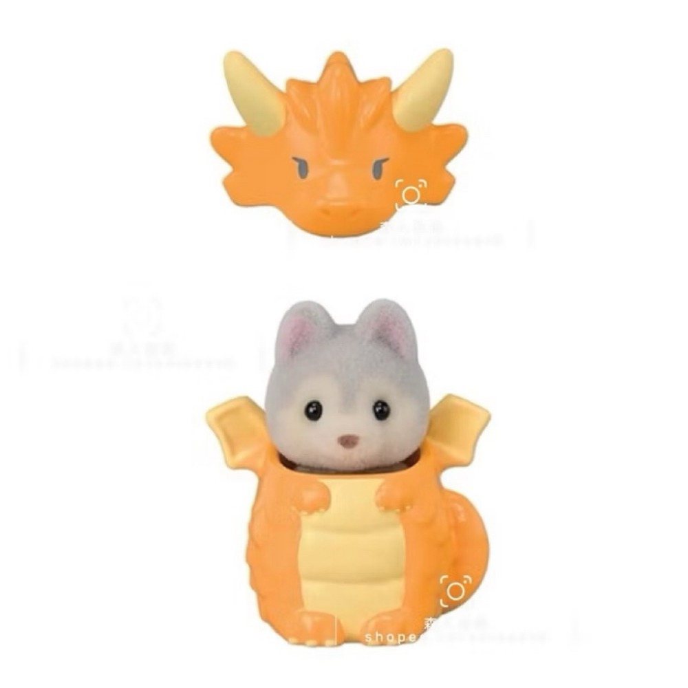 森林家族 拆售 草莓寶寶 蜜蜂寶寶 精靈森林寶寶仙子裝組 馬戲團 童話故事 獨角獸 噴火龍 小火龍 廚師 寶寶 熱狗貓咪-規格圖9