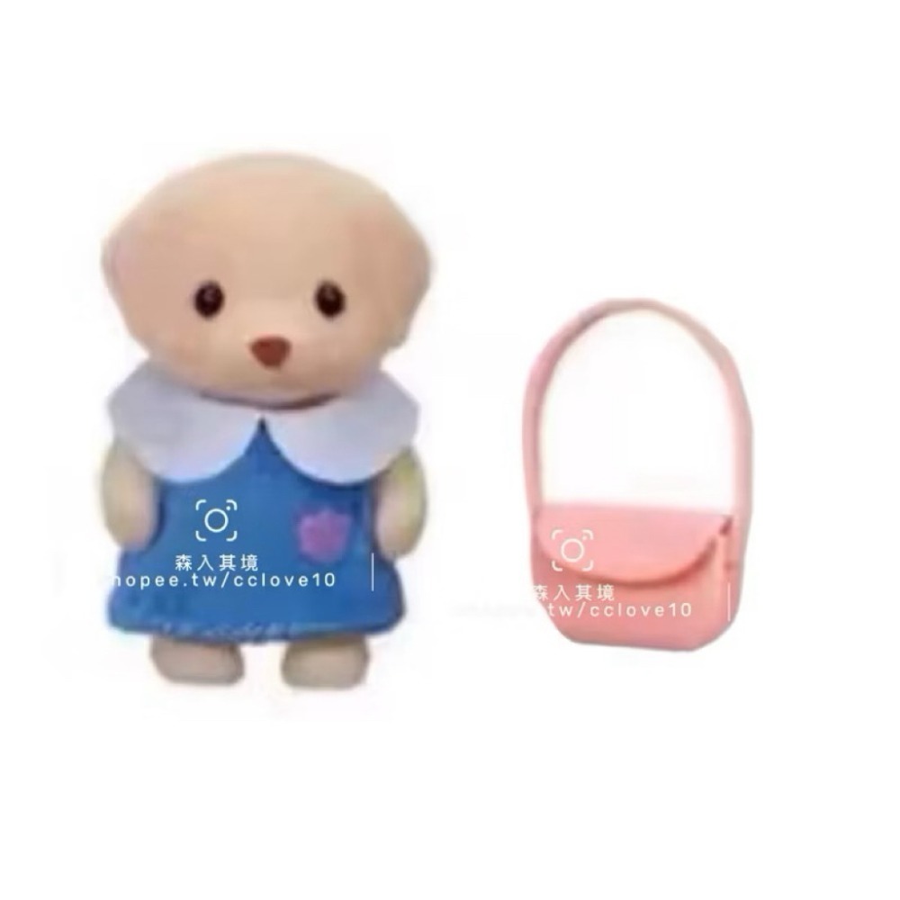 森林家族 正品 現貨 幼稚園寶寶  拉不拉多 幼稚園 制服 無尾熊 小鹿 牛奶貓 斑紋貓 黃熊 上學去 站寶 書包 背包-規格圖4