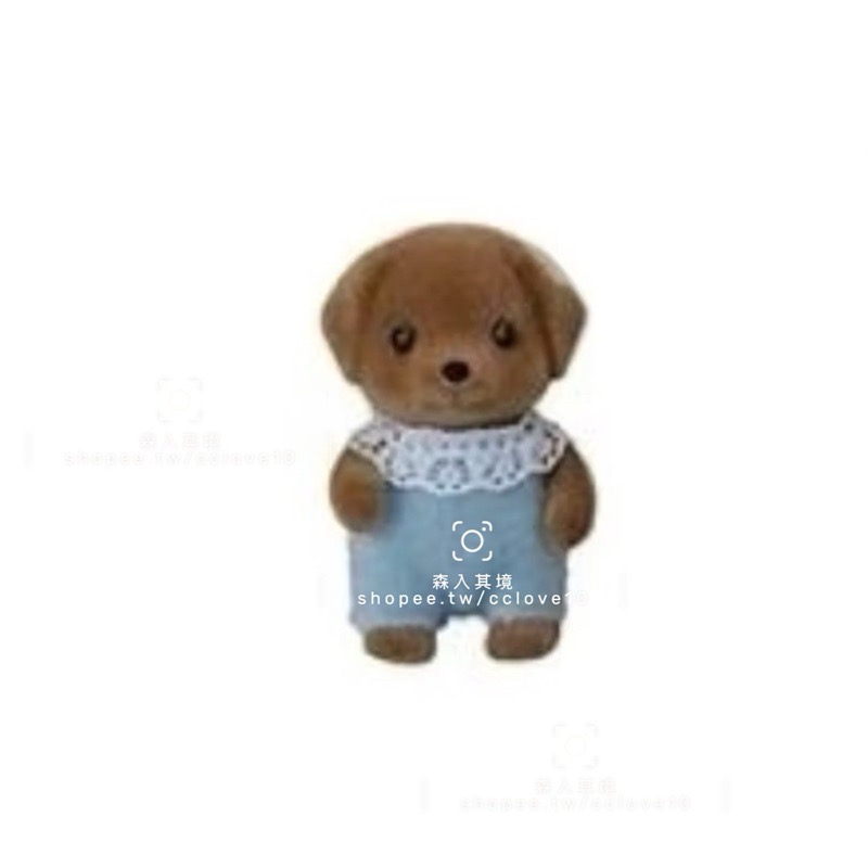拆售 全新 森林家族 柴犬 家族 黑柴 黃柴 赤柴 鬥牛犬 家法鬥 巧克力拉布拉 寶寶 巧克力兔 40周年紀念版 可可兔-規格圖5