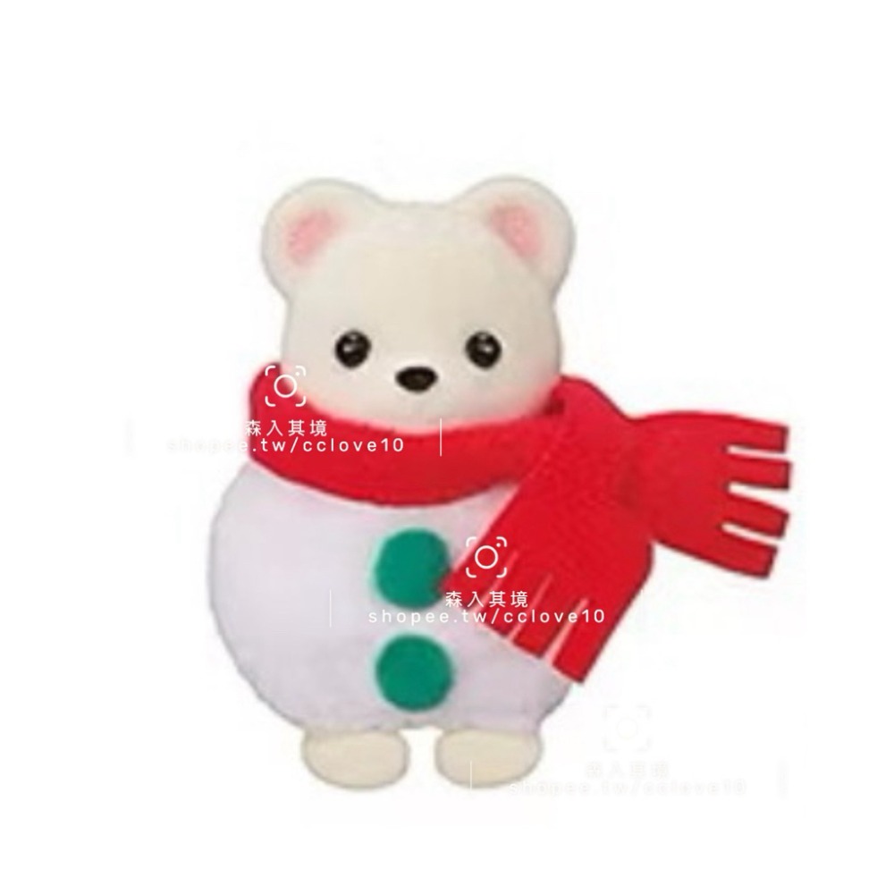 森林家族 聖誕節 套組  套盒 馴鹿家庭 日本限定 麋鹿 聖誕裝 獅子 聖誕老公公 耳廓狐寶寶 波斯貓 聖誕樹 聖誕帽-規格圖9