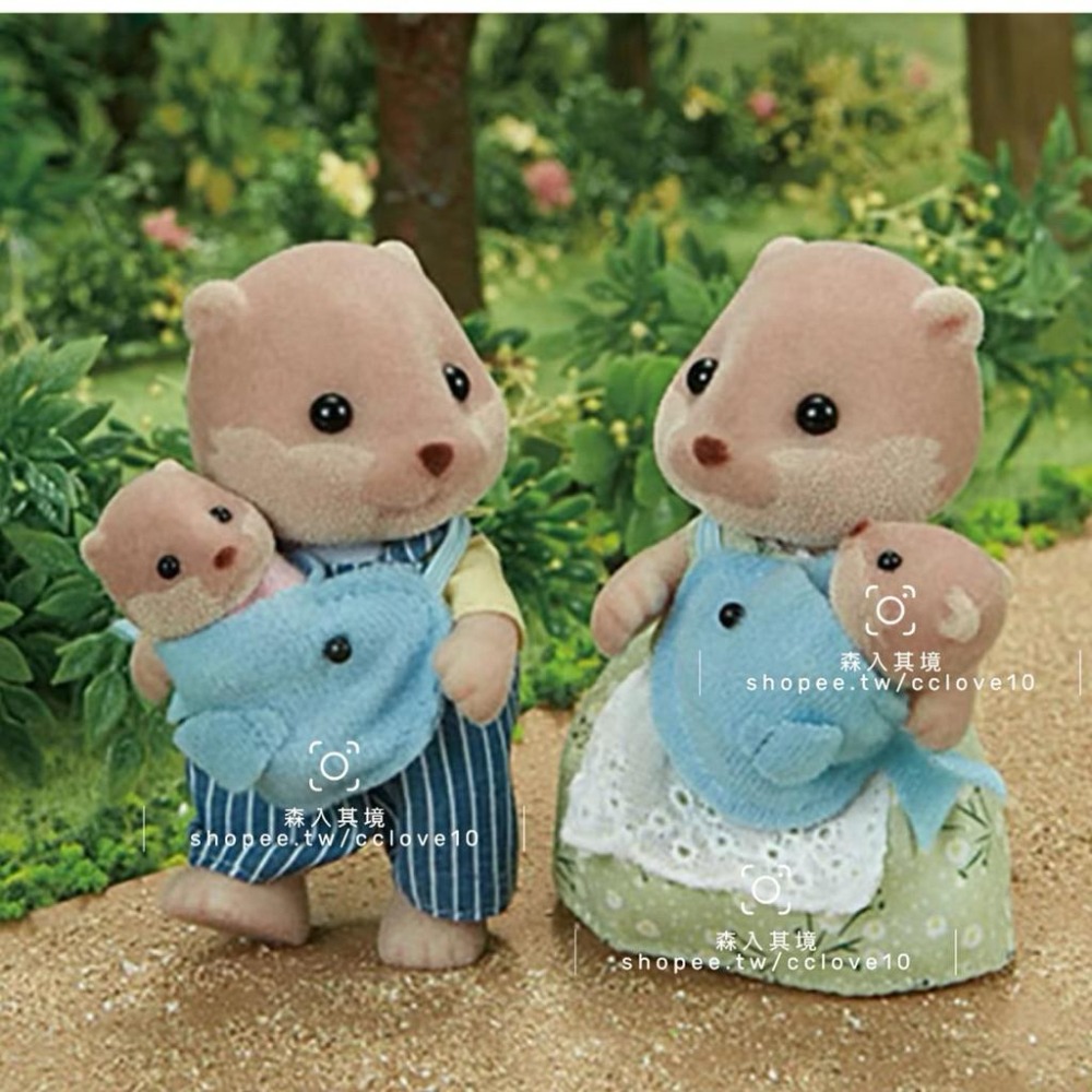 森林家族 拆售 科基 棉花糖鼠 花園兔 垂耳兔庭園照顧組 柑橘鳥家族 斑點狗家族 乳牛家族 水瀨 倉鼠 家庭 寶寶-細節圖6