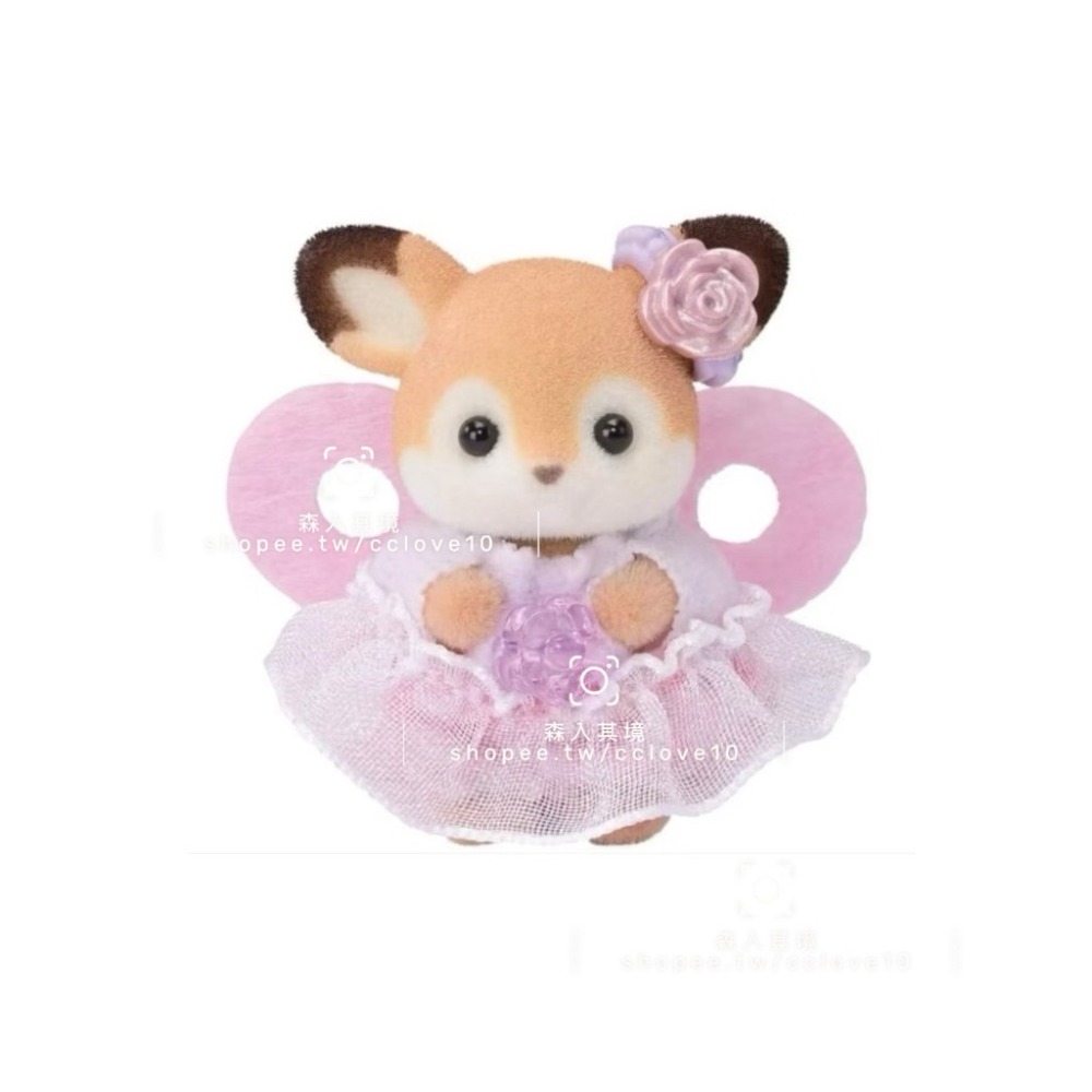 梅花鹿嬰兒+頭飾