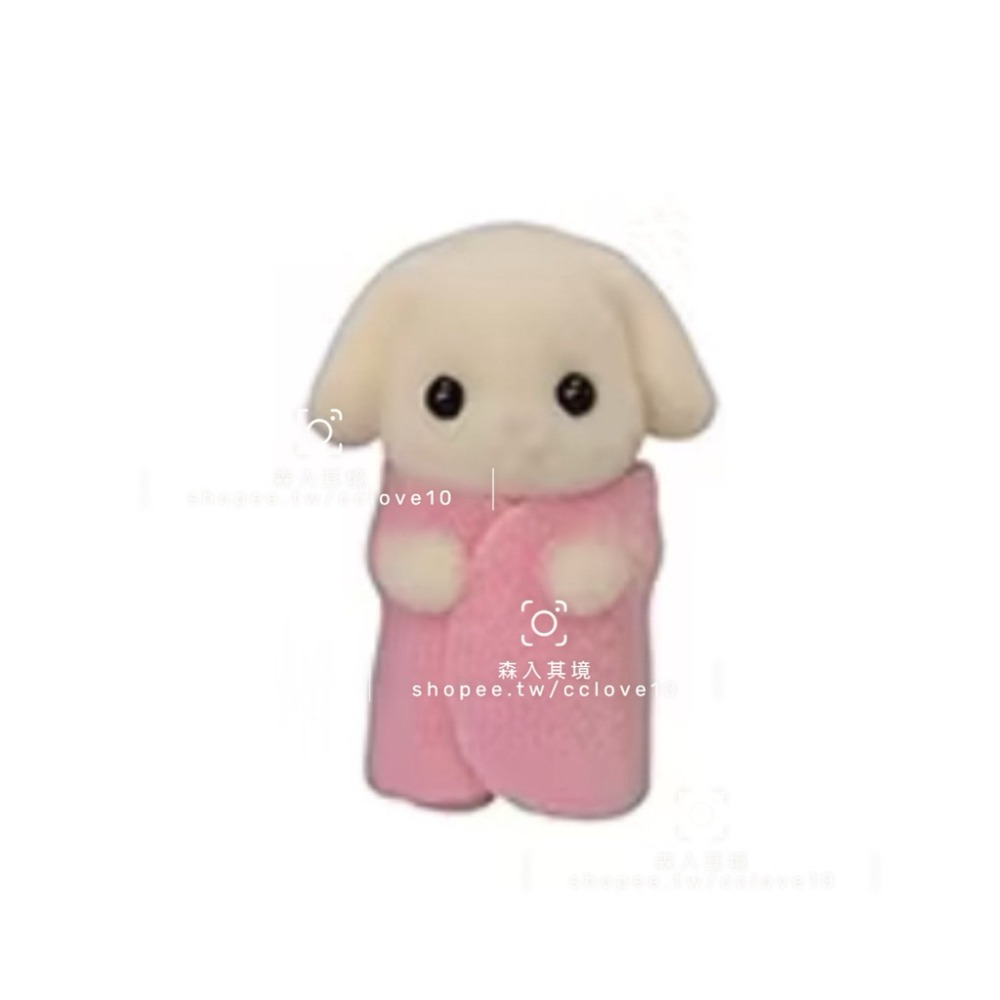 垂耳兔家族-粉衣嬰兒