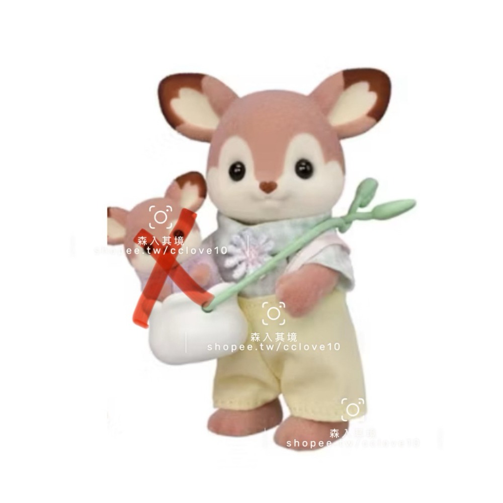 森林家族 拆售 科基 棉花糖鼠 花園兔 垂耳兔庭園照顧組 柑橘鳥家族 斑點狗家族 乳牛家族 水瀨 倉鼠 家庭 寶寶-規格圖7