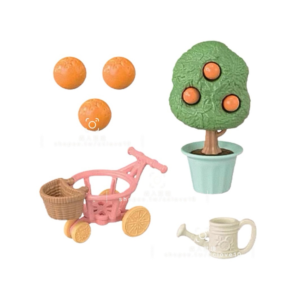 森林家族 拆售 科基 棉花糖鼠 花園兔 垂耳兔庭園照顧組 柑橘鳥家族 斑點狗家族 乳牛家族 水瀨 倉鼠 家庭 寶寶-規格圖7