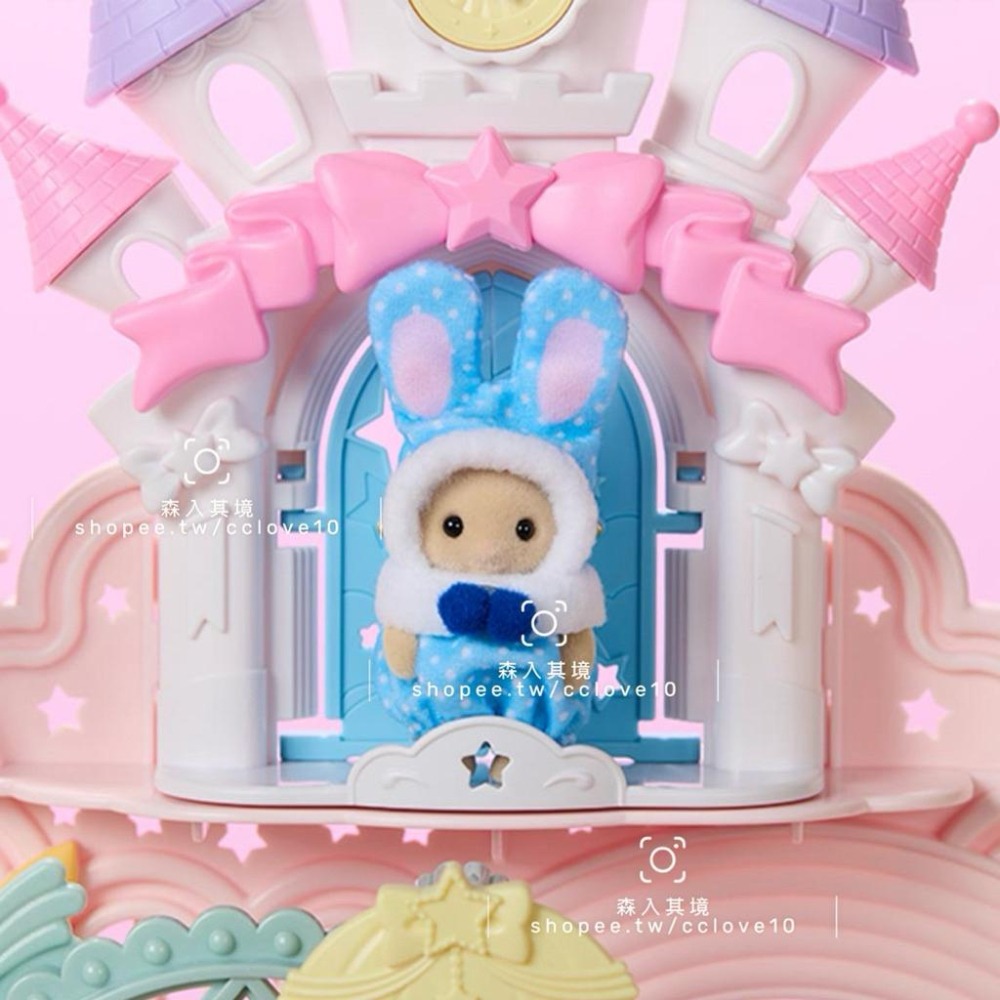 現貨 日本森林家族 40週年紀念 藍兔 兔裝彩色兔子服裝的嬰兒🎶 40週年展限定 牛奶兔 寶寶 彩色兔裝寶寶盲包 兔寶寶-細節圖3