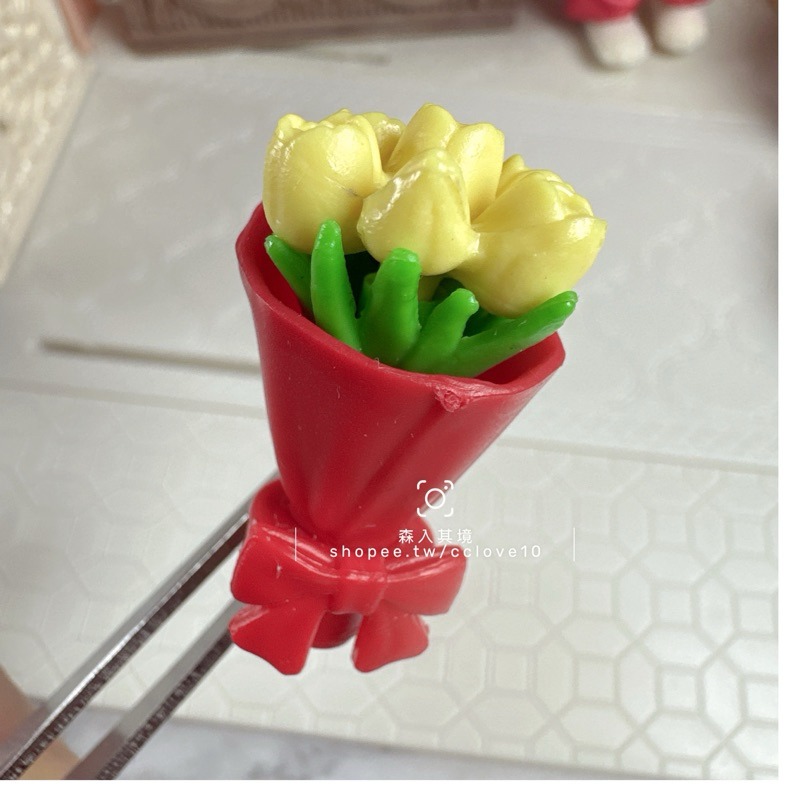 森林家族 花店 城鎮 TOWN 花朵 花盆 散貨 溫室 小物 情人組 情人節 花束 禮盒 盆栽 緞帶-規格圖9