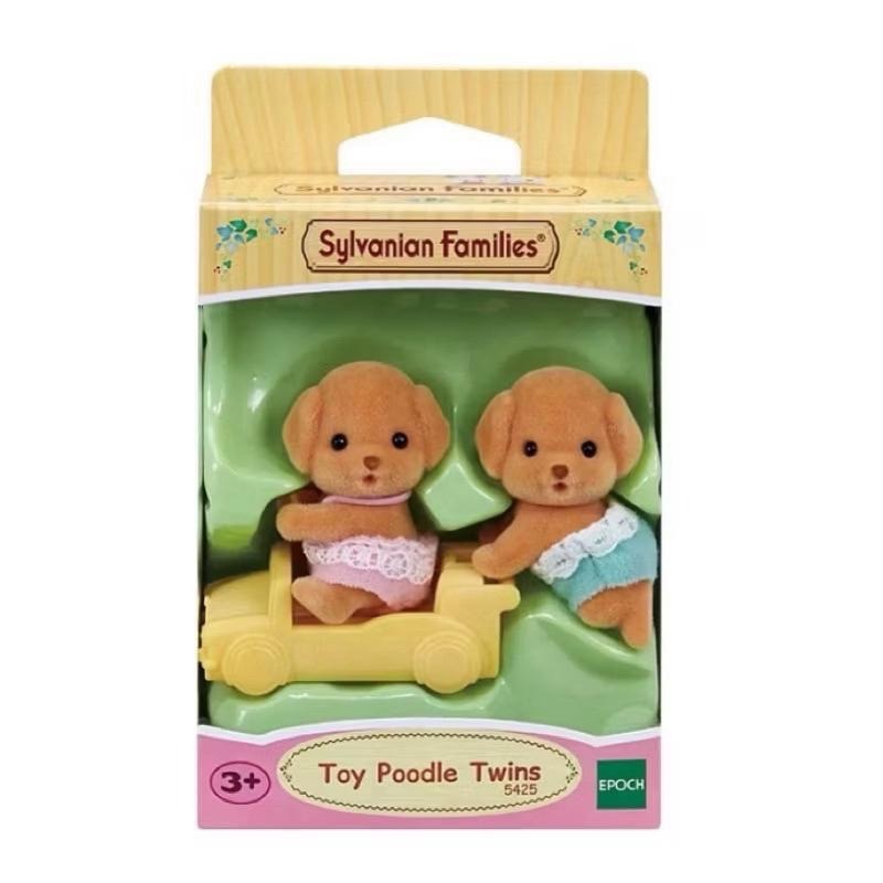 全新 正版 森林家族 貴賓狗寶寶 貴賓狗站寶 貴賓狗嬰兒 貴賓狗家族 站寶 提盒 嬰兒 正品-細節圖6