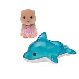 正品拆售 森林家族 站寶 玩水組 幼稚園樂隊 灰姑娘 有垂耳兔 大象 耳廓狐 海瀨 企鵝 海豹 拿鐵貓 寶寶 嬰兒 𢇁貓-規格圖7