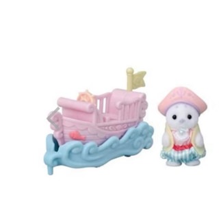 正品拆售 森林家族 站寶 玩水組 幼稚園樂隊 灰姑娘 有垂耳兔 大象 耳廓狐 海瀨 企鵝 海豹 拿鐵貓 寶寶 嬰兒 𢇁貓-規格圖7