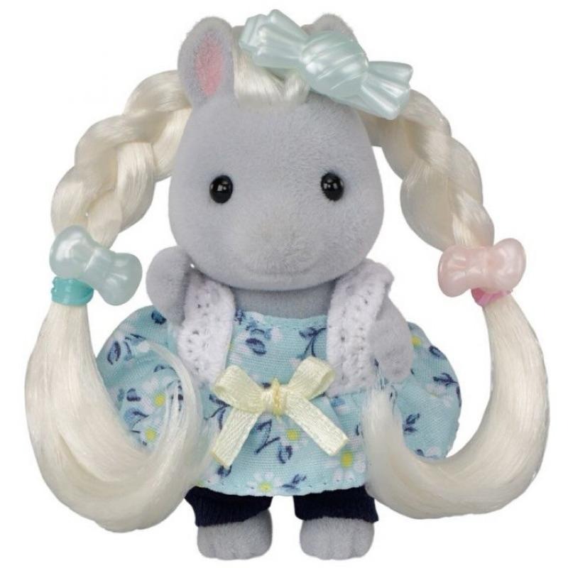 森林家族 美髮院 美髮 頭髮 寶寶 皇冠 帽子 頭飾 小物 散件 耳飾 站寶 趴寶 螃蟹帽 龍蝦 盲袋 辮子 馬尾 盲包-細節圖8