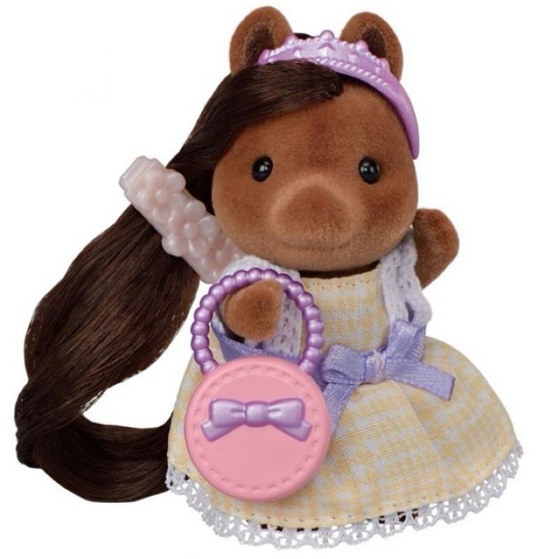 森林家族 美髮院 美髮 頭髮 寶寶 皇冠 帽子 頭飾 小物 散件 耳飾 站寶 趴寶 螃蟹帽 龍蝦 盲袋 辮子 馬尾 盲包-細節圖9