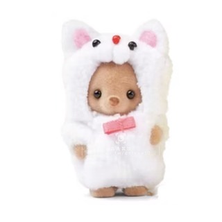 正品拆售 森林家族~蔬菜寶寶 冰淇淋寶寶 甜筒寶寶 白兔小鳥寶寶 黃熊白貓寶寶 貴賓狗寶寶 站寶 裝扮寶寶-規格圖7